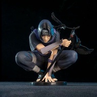 Naruto Uchiha Itachi Naruto Itachi Squatting Crow Itachi Anime Figure Model Decoration Birthday