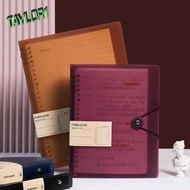 TAYLOR1 A5/B5/A4 Binder Cover, Inner Cover DIY Binder Loose Leaf Notebook Shell, Design Notebook Bin