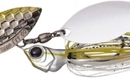EVERGREEN Spinnerbait D-Zone Fly Double Willow Leaf 1/4oz Chart Shad #27