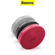 Baseus Rainbow Cable Tape Organizer Circle Velcro Strap Reusable Cable Tie Fastening Tape Wire Organizer 3m