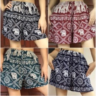 Fashion pants Elephant Pattern Women's Shorts Women/ Elephant/Elephant