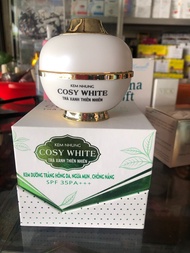 Kem Nhung Trà Xanh COSY WHITE Trắng Hồng Da Ngừa Mụn Chống Nắng 45gr