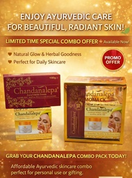 Chandanalepa Ayurvedic Skincare Combo Pack - Natural Glow Herbal Goodness - Perfect for Daily Skinca