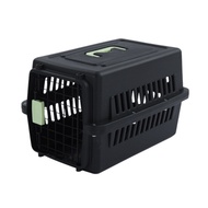 Pet Cargo Hitam - Kandang Anjing Kucing Kelinci/Anabul  - Tas travel Hewan - Pet carrier - Kandang D