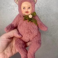 Teddy Doll Ooak Baby Bear