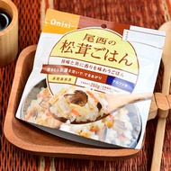 尾西食品 - 日本松茸菇乾沖泡式即食飯 100g本批次最佳食用日期: 30/10/2027