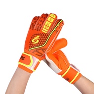 BHShop ถุงมือผู้รักษาประตูยางสำหรับเด็กถุงมือผู้รักษาประตู (8-15) ปี,ถุงมือเล่นฟุตบอลป้องกันนิ้ว