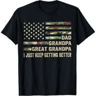 Fathers Day Gift From Grand Dad Grandpa Great Grandpa Gift T-Shirt