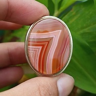 Solomon Junder Agate Ring Number 7