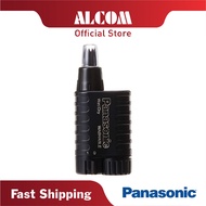 [New Arrival] PANASONIC ER115 Nose Hair Trimmer with Wet/Dry Washable, Cordless & Compact Design ER1