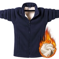 Kasmir domba pakaian lelaki lelaki sweater warna pepejal lelaki musim luruh dan musim sejuk ritsleti