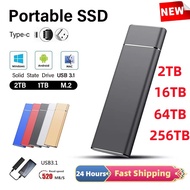 1T External SSD Hard Drive Externo Disk 2TB USB3.1 High Portable for Laptop/Smartphone/PC/MAC with