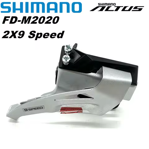 Shimano ALTUS M2020 TOP SWING Front Derailleur Clamp Band Mount 2x9 Speed FD-M2020-TS For MTB Mounta