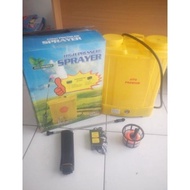 TERLARIS/ Sprayer Elektrik Merk JITU - Alat Semprot Tanaman - Tangki