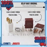 5 12volt 24volt relay Original (price per piece) 12volt 5 leg relay/ Denso brand 24volt 5 leg relay/