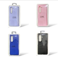 Original Silicone Case Samsung Z Flip 3 Z Flip 4 Z Flip 5 Z Flip 6 Z Flip 7 Z Fold 3 Z Fold 4 Z Fold