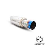 Max Racing R500-MY G/Flow Exhaust Muffler for 1.3L to 1.6L Universal Car Ekzos Pipe