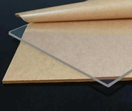 Akrilik Lembaran / Acrylic Sheet 5mm Ukuran Bebas - Putih Bening