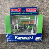 Kawasaki 電單車 Garage Set Choro Q Choro Bike
