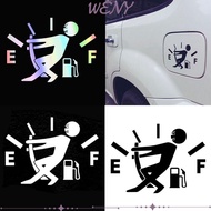 WENY  Guzzler Decal Reflective Car Exterior Decoration Exterior Accessories Gage Empty Sticker