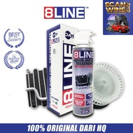 [100%Original HQ + Shopee FREE SHIPPING + CASHBACK] 8 LINE Aircond Coil Treatment - 8LINE Car Aircon