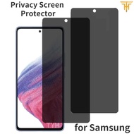 Full Anti Spy Tempered Glass for Samsung Galaxy A73 A53 A33 5G 2022 Privacy Screen Protector for sam