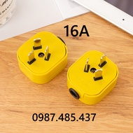 Combo 10 Phích cắm 3 chấu chịu tải lớn 16A 250V