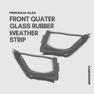 Perodua Alza D46T Front Quarter Glass Rubber Weather Strip Door Rubber Door Weather Strip Depan Cerm