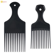 Hotpink Wide Teethb Hair Pick Plasticb for Curly Afro Hair Styling