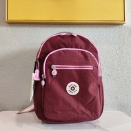 กระเป๋าเป้สะพายหลังกันน้ำ Kipling แท้สำหรับผู้ชายและผู้หญิงไนลอนขนาดใหญ่ลิงน้ำหนักเบาลำลองใหม่กระเป๋