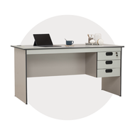 Alora Furniture - ECO 5 Office Table / 150cm Working Desk / Study Desk / Computer Table / Working Ta