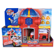 Mainan Paw Patrol Fire Rescue Command Center Fire Station Playset