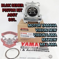 BLOK SEHER VIXION CYLINDER HEAD PISTON YAMAHA VIXION 3C1 SILINDER PISTON VIXION BLOK PISTON VIXION