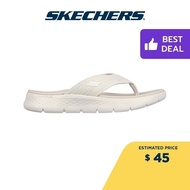 Skechers Women On-The-GO Flex Splendor Sandals - 141404-NAT Contoured Goga Mat Footbed, Hanger Optional, Ultra Go SK7484
