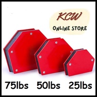 【READY STOCK】Welding Magnet Welding Arrow Hexagon Magnet 25lbs / 50lbs / 75lbs
