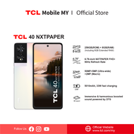 TCL 40 NXTPAPER Advanced Smartphone | 6.78" FHD+ 90Hz Display | Dual-Sim | 50MP AI Triple Camera | F