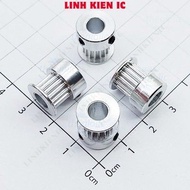 [2 Pieces]- GT2 Gear, 16-Tooth Pulley, 2mm Step, 7mm Belt Groove, 6mm Hole Linhkien IC