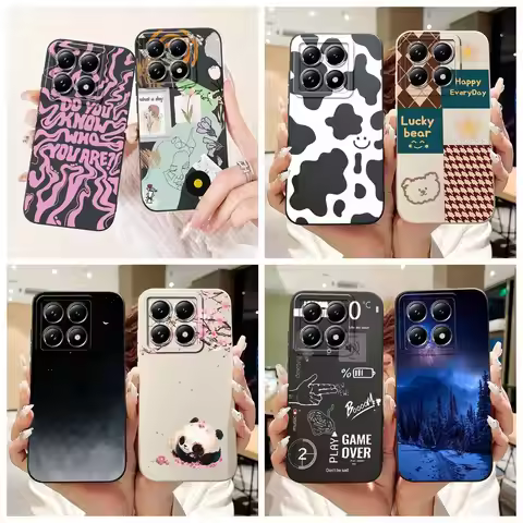 For Xiaomi Mi 14T Pro Case Unique Art Painted Cover Shockproof Soft TPU Phone Case For Xiaomi 14T Pr