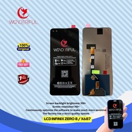 WONDERFUL LCD Touchscreen Infinix Zero 8 X687 CE9/ CAMON 16 premix/