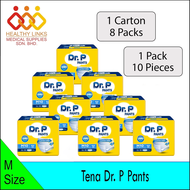Tena Dr. P Pants (1 Carton 8 Packs) - Size M (10x8) / L (9x8) / XL (8x8)