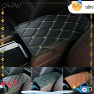 OLINI Arm Rest Cover Leather Padding Protective  Console Box Mat