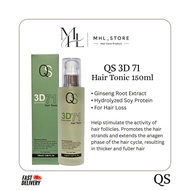 QS 3D 71 Hair Tonic 150ml (For Thinning Hair / Hair Loss) Keguguran Rambut
