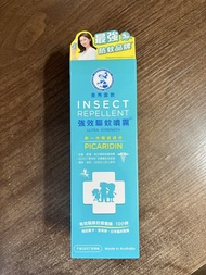 全新 未開盒 曼秀雷敦 強效驅蚊噴霧 125ml (購於萬寧）澳洲製造 EXP 12/2028  Mentholatum 強效驅蚊噴霧 (Picaridin成分)
