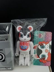 2022.2更新 全新 犬張子 Production Genmu medicomtoy be@rbrick series 34 bearbrick 34代 100% 熊仔 Artist  藝術 隱藏 