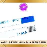 Flexible Cable 6 pin Touchpad Laptop Asus Acer Width 3.5mm pitch 0.5mm Length 3 cm to 45 cm