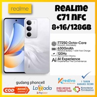 realme C71 NFC Ram 8+16/ 128 GB unisog T7250 baterai 6300 mah garansi resmi Realme 1tahun ( imei te
