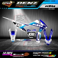 KTM DECAL STICKER FULL CUSTOME NO NAME STICKER KTM MD0029
