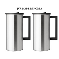 JVR Korea Original Stainless Steel Water Jug Pitcher Black * 2ea, 1.6L/jug  High Quality Stainless Steel 304 Water Pitcher Bottle BPA-Free / from Seoul, Korea