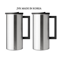 JVR Original Stainless Steel Water Jug Pitcher Black 1.6 L × 2pcs STS 304 / from Seoul, Korea