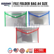 🔥Ready Stock - File Folder Bag A4 Size / Document Bag | A4 Size | Expanding File | File Folder |